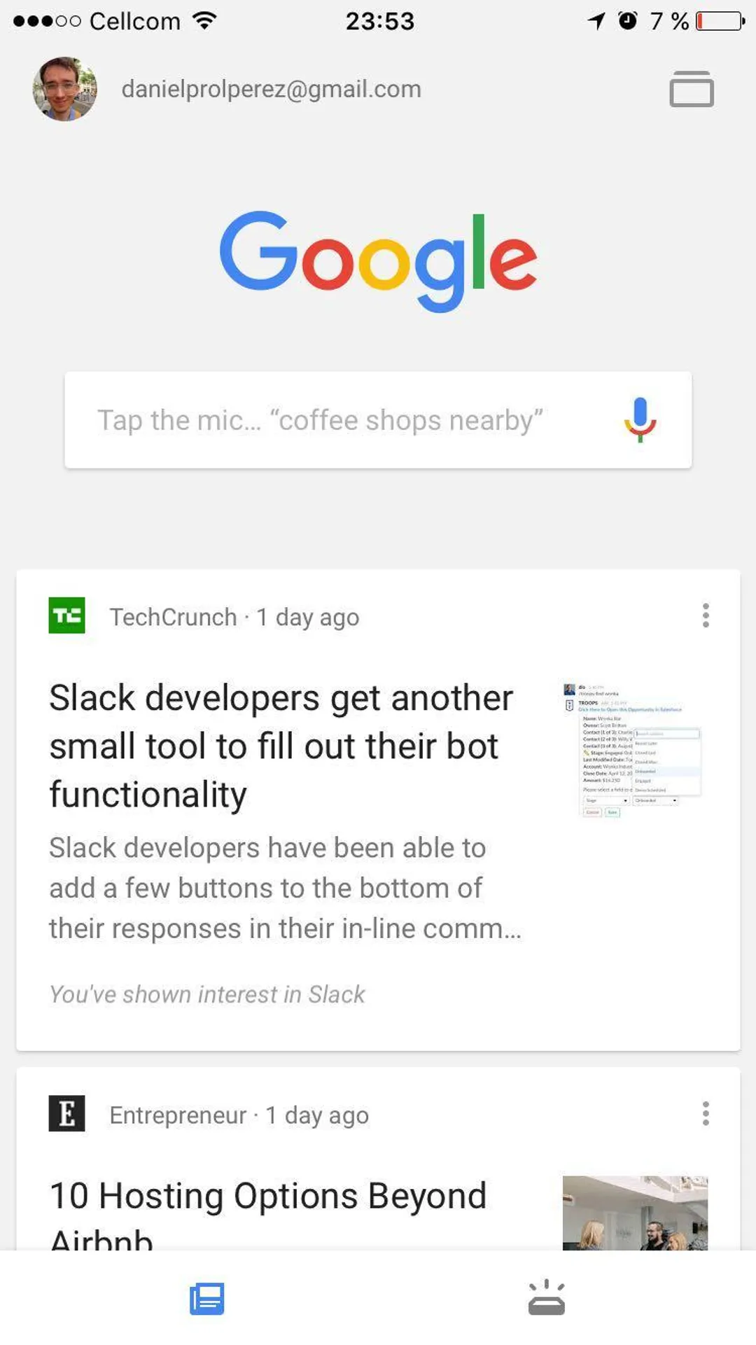 Google Search App