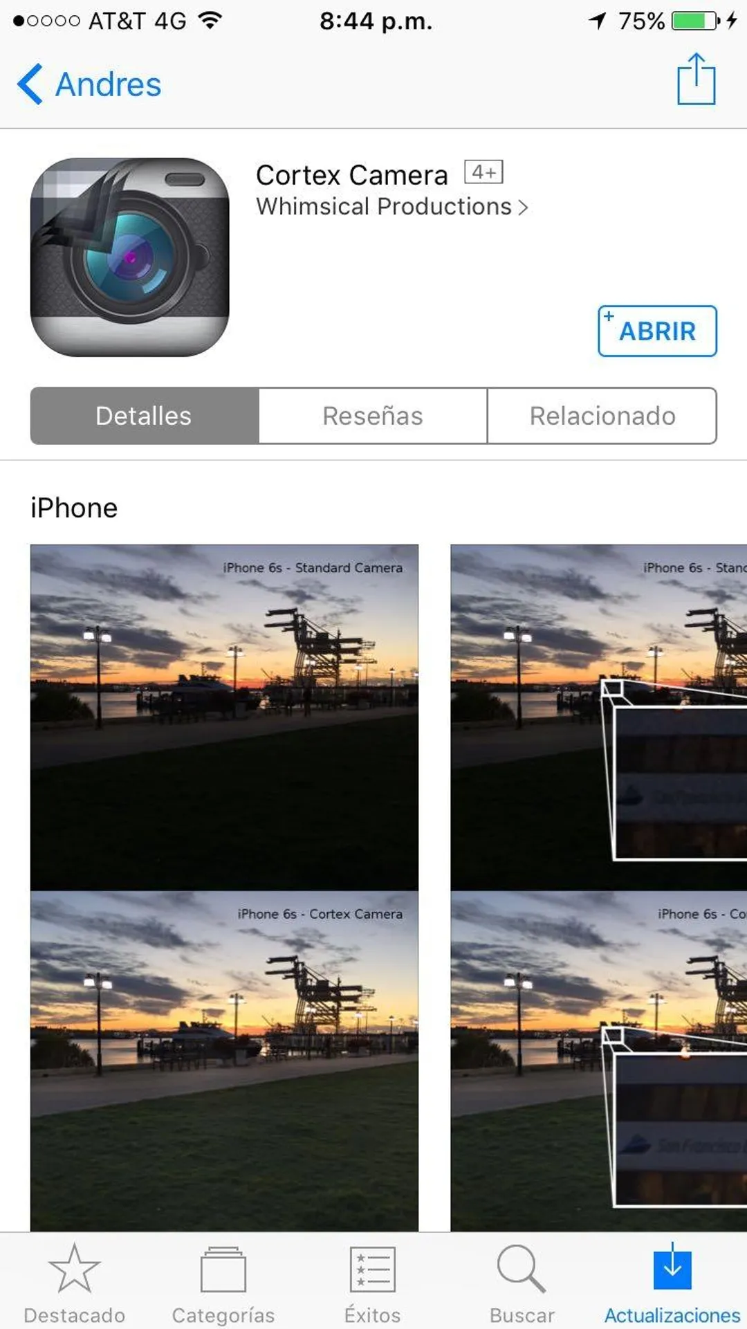 Cortex Camera