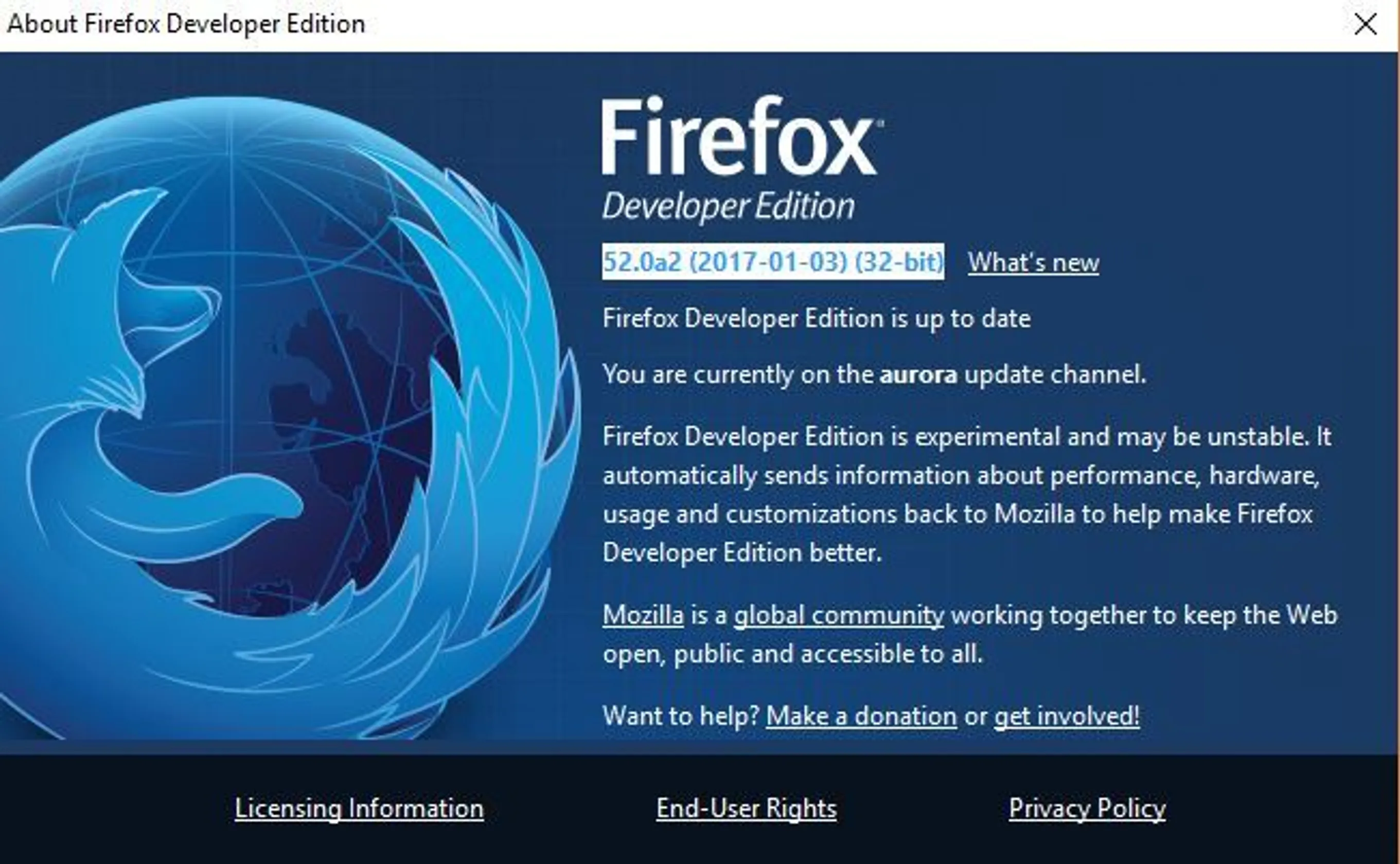 Firefox Developer Edition