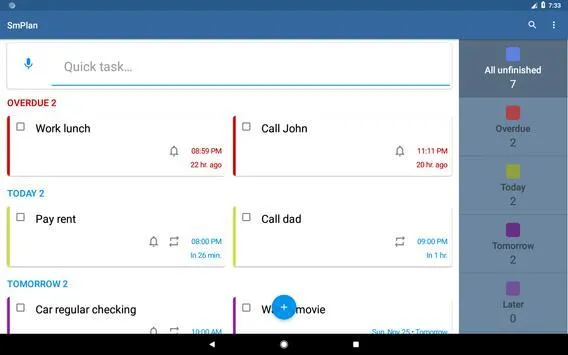 To Do List with Reminder - SmPlan