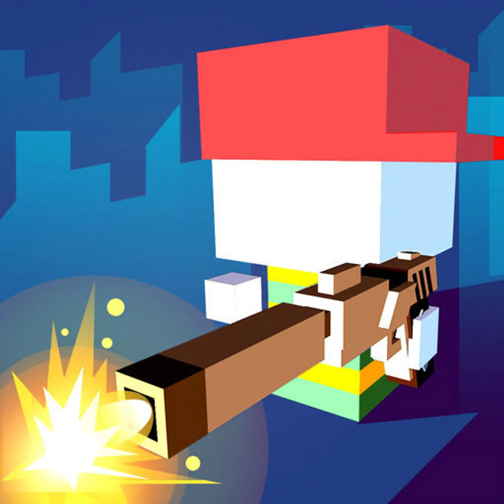 Survival Shoot-Block Gun Games