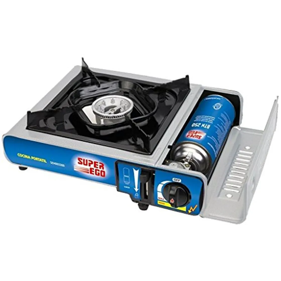 SUPER EGO SEH003300 Cocina cartucho gas portátil