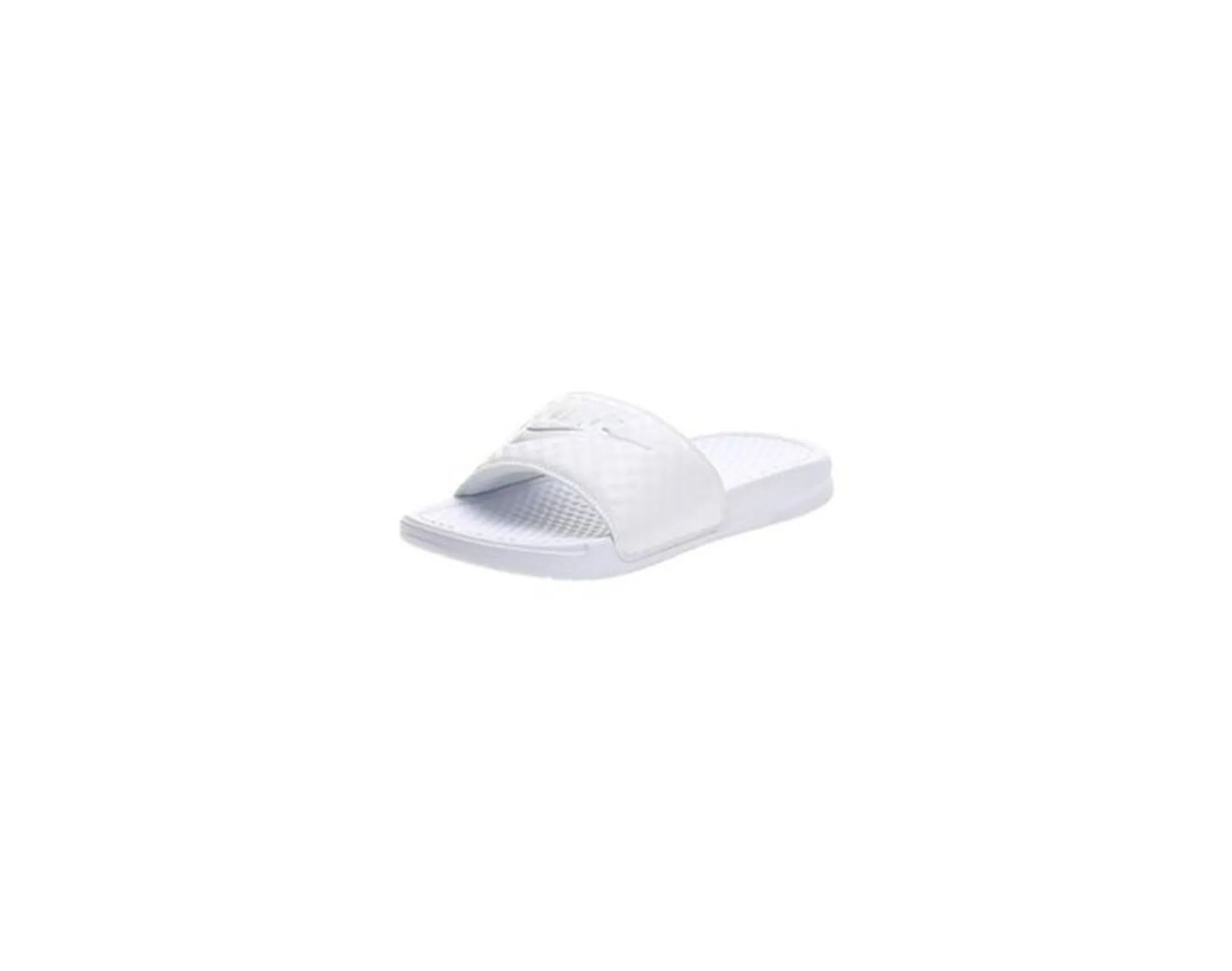 Nike Wmns Benassi JDI, Chanclas para Mujer, Blanco