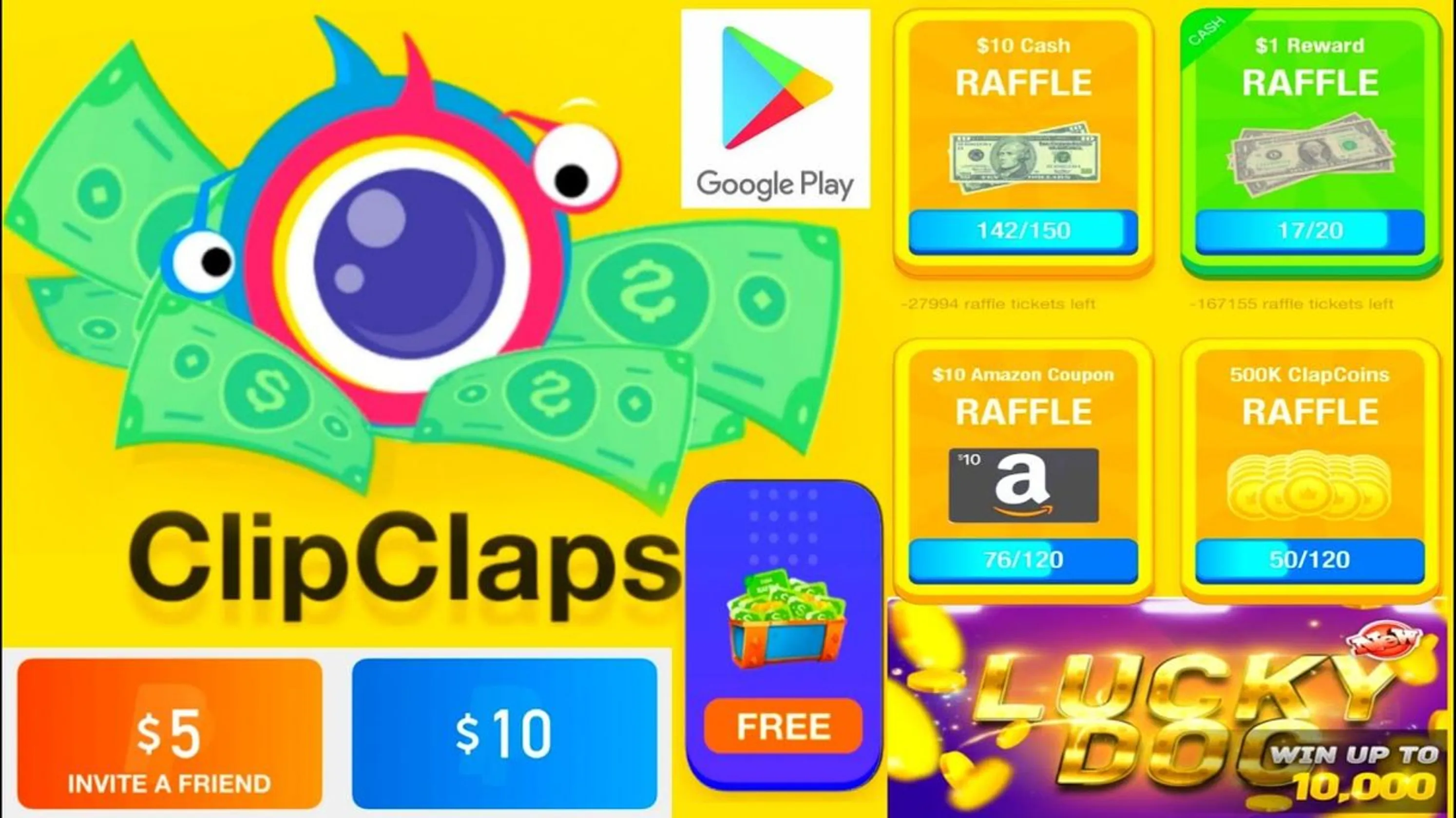 Clip claps