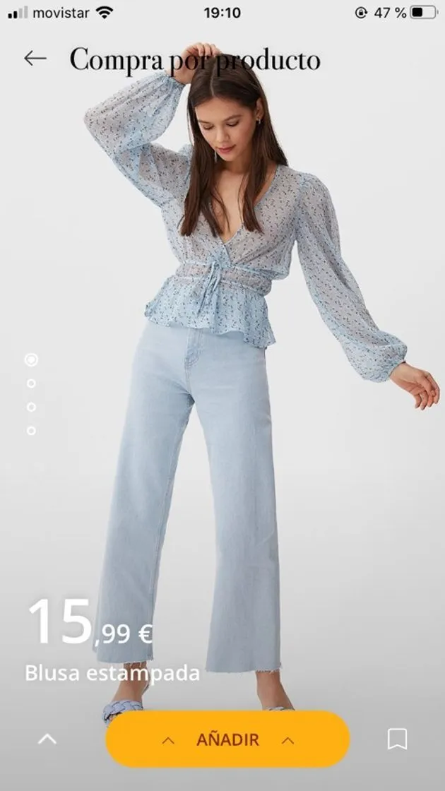 Blusa estampada
