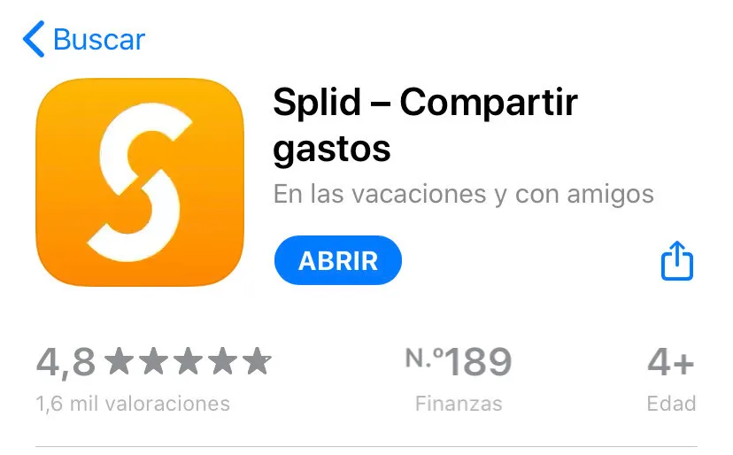 Splid – Compartir gastos en App Store