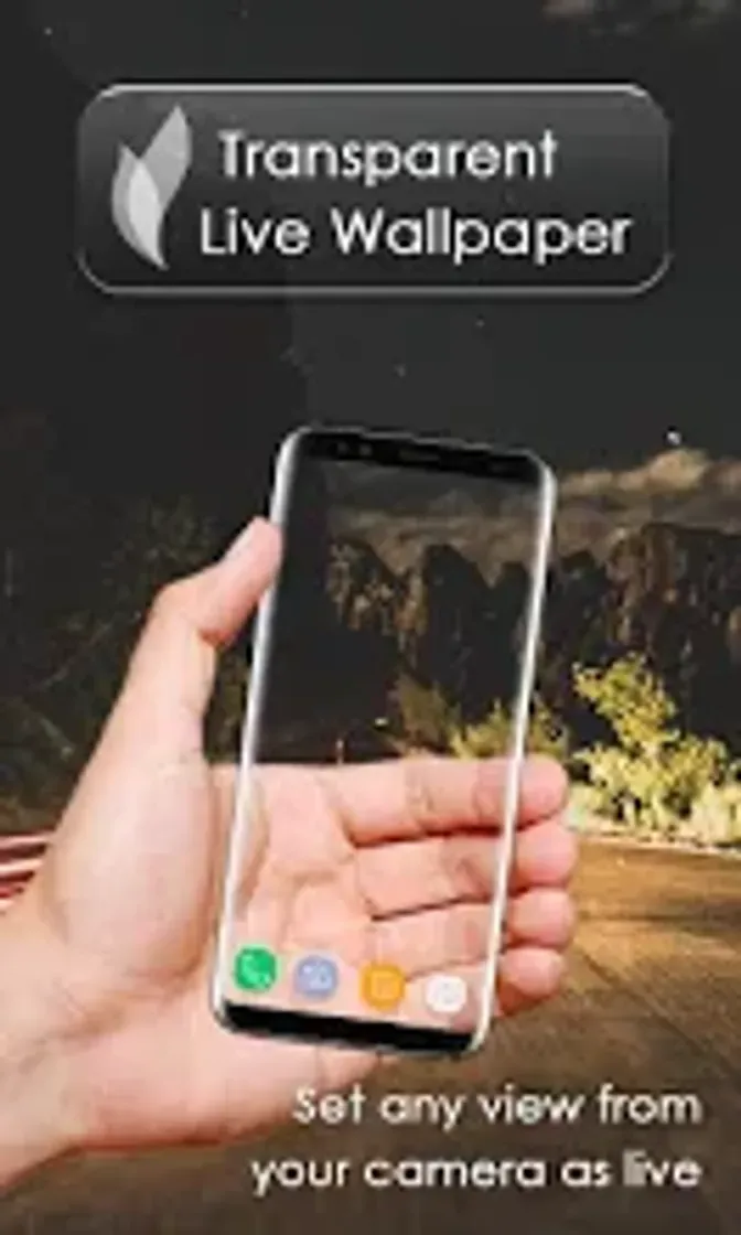 Transparent Live Wallpaper