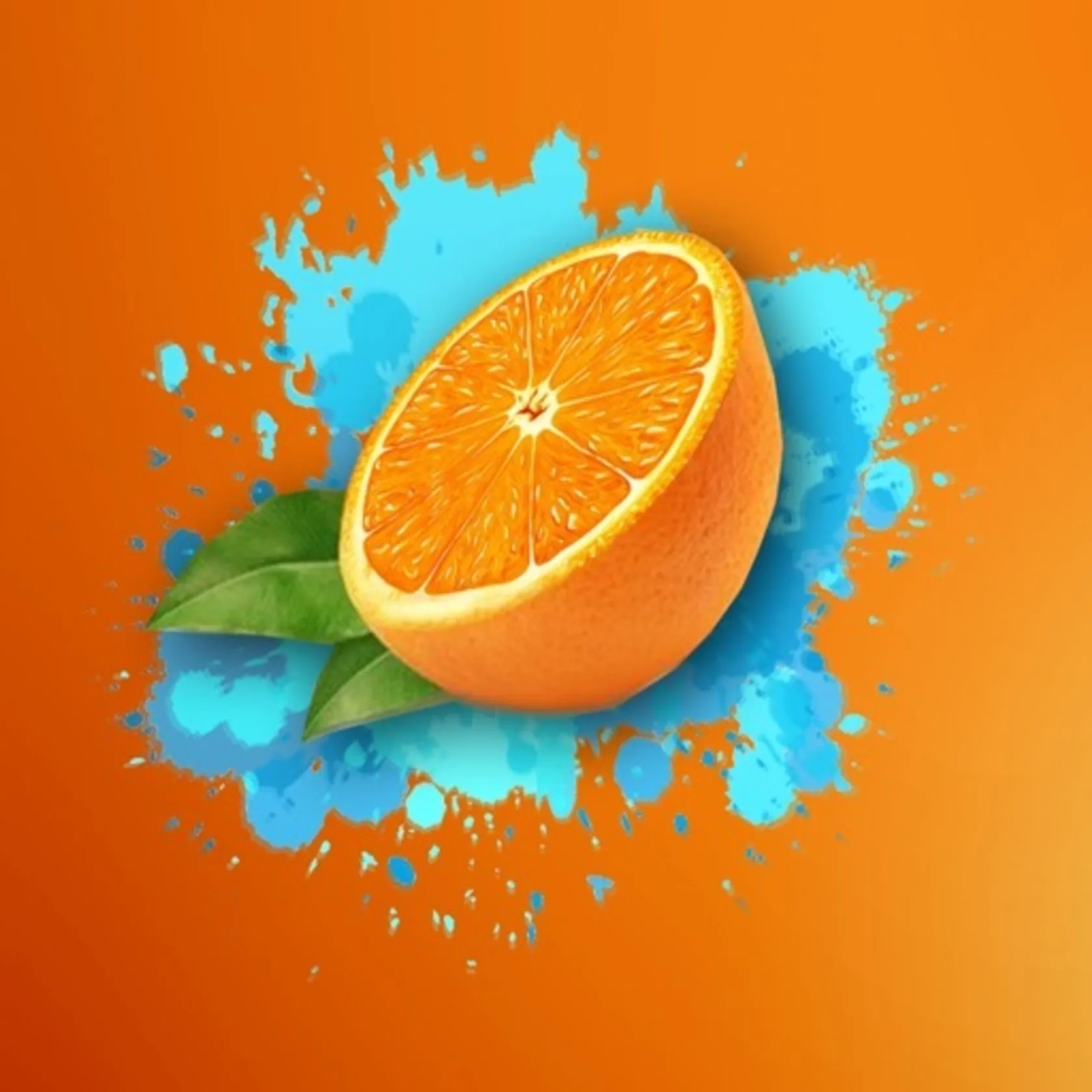 Orange Teal