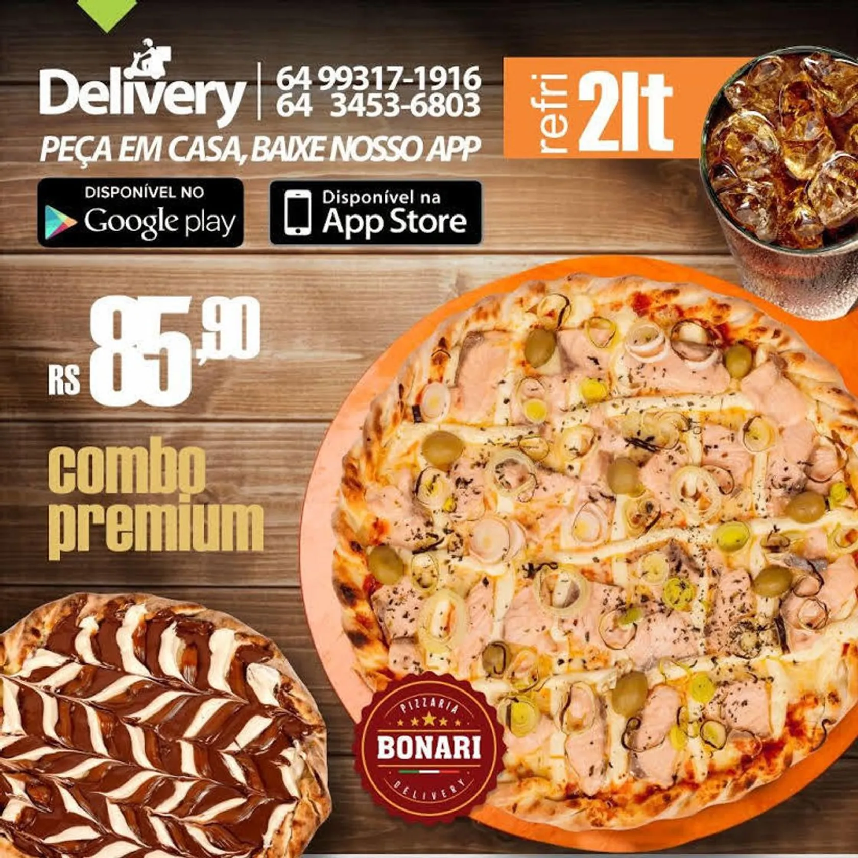 Pizzaria e Sushi Bar Bonari Delivery