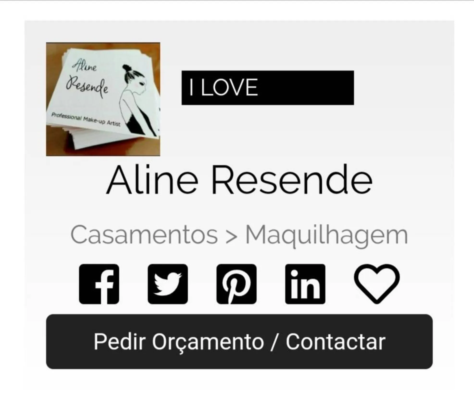 Aline Resende Maquilhadora - ilovebrides.pt
