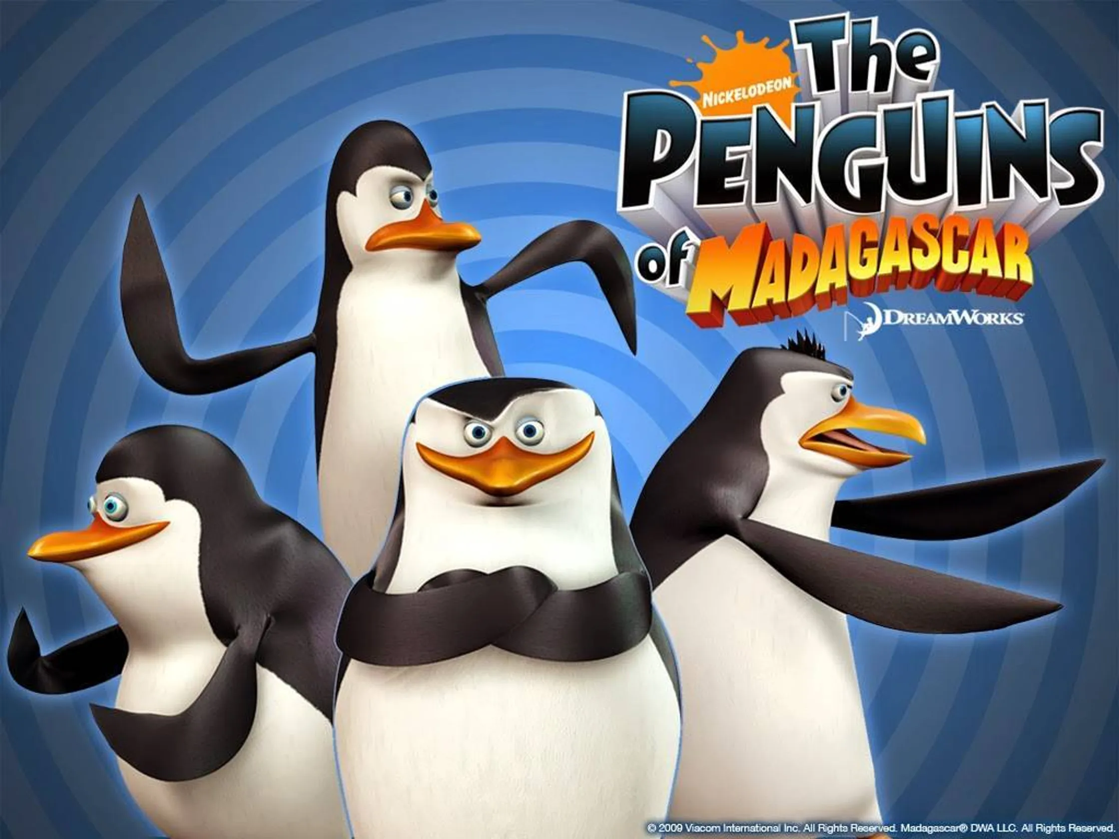 Los pingüinos de Madagascar