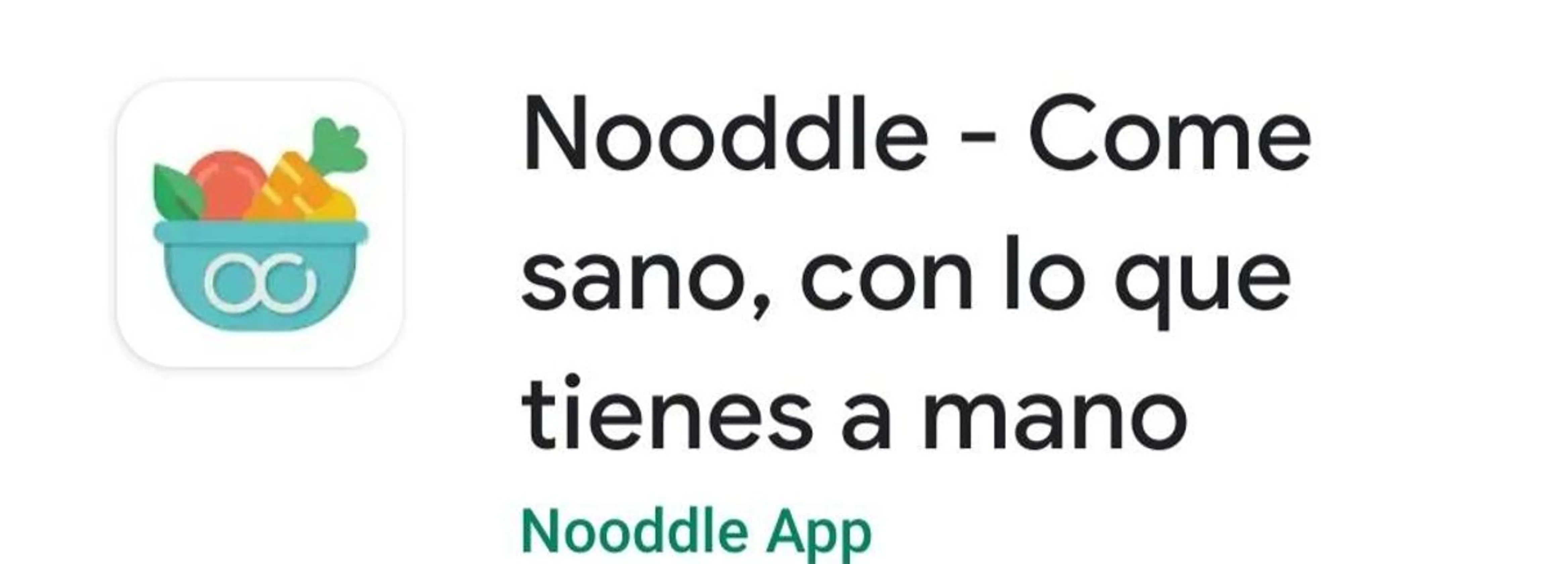 Nooddle - Recetas de comida con ingredientes de la despensa