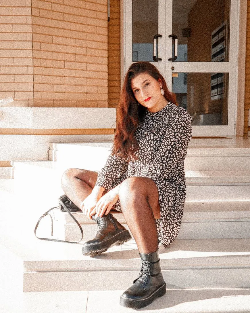 Bottines en suédine à lacets unicolore | SHEIN France