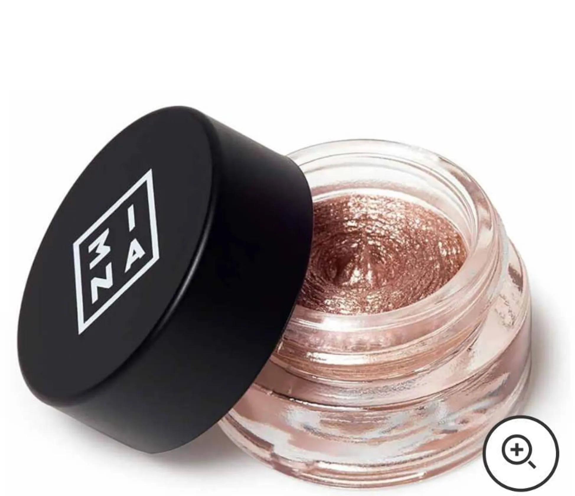 The cream eyeshadow