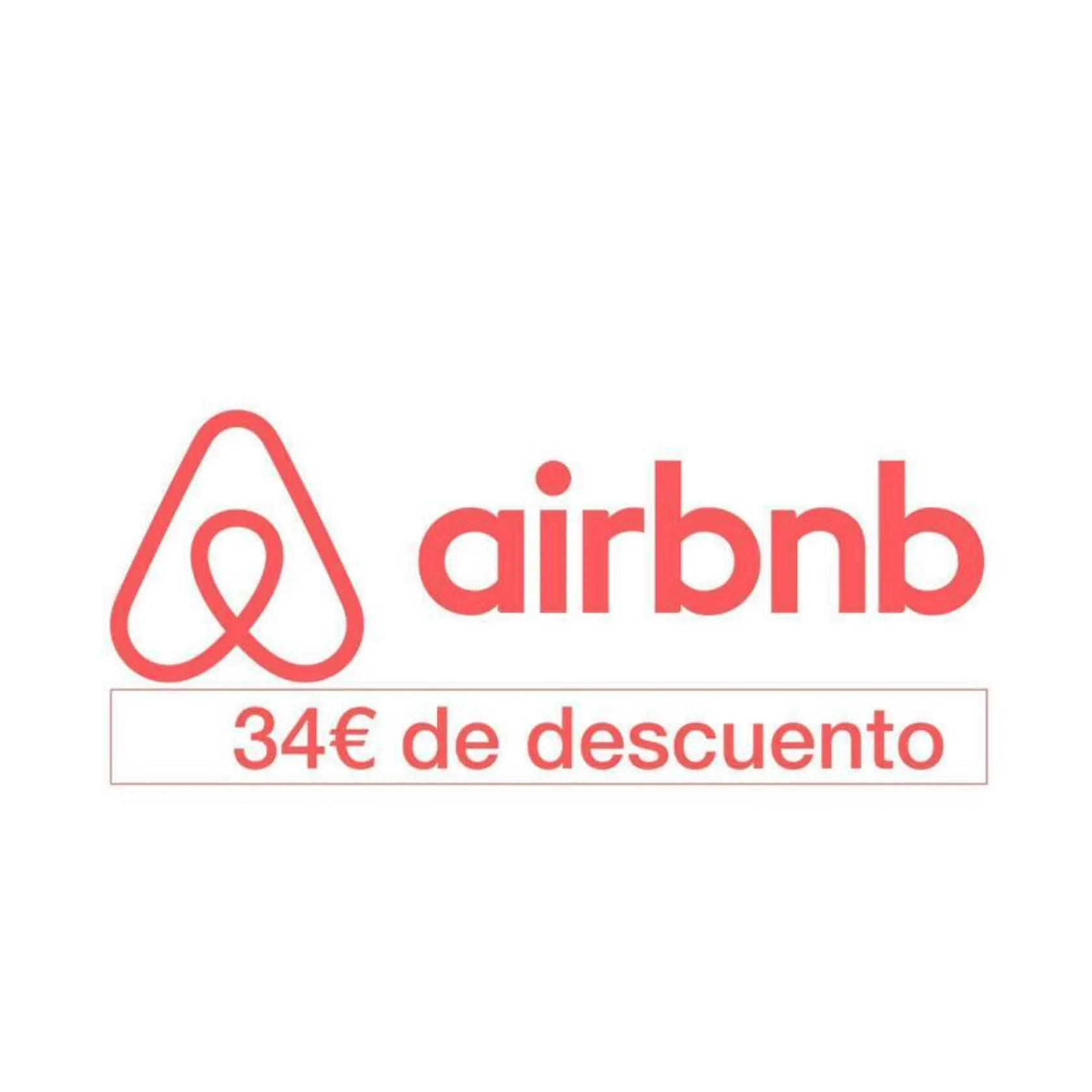 34€ de Descuento en AIRBNB gasto mínimo 65€