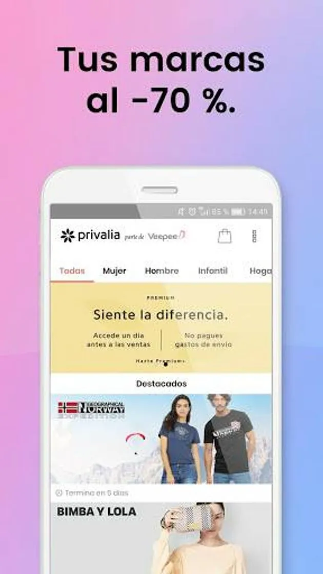 Privalia Outlet -10€ de Descuento