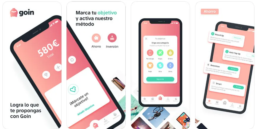 GOIN - app para ahorrar y ganar dinero