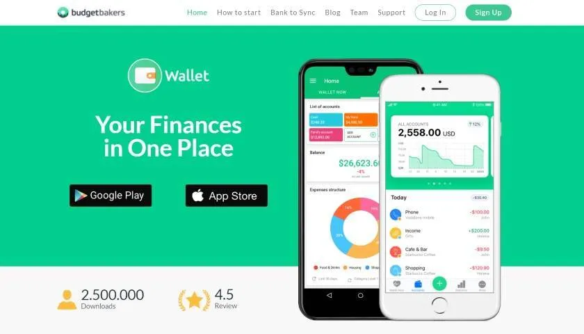 Wallet (Android, iOS)