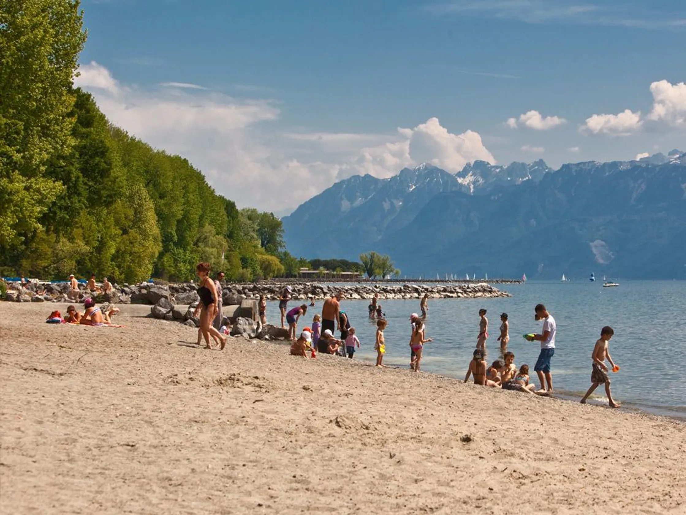 Plage de Vidy-Bourget