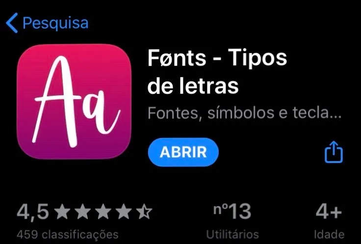 app letras