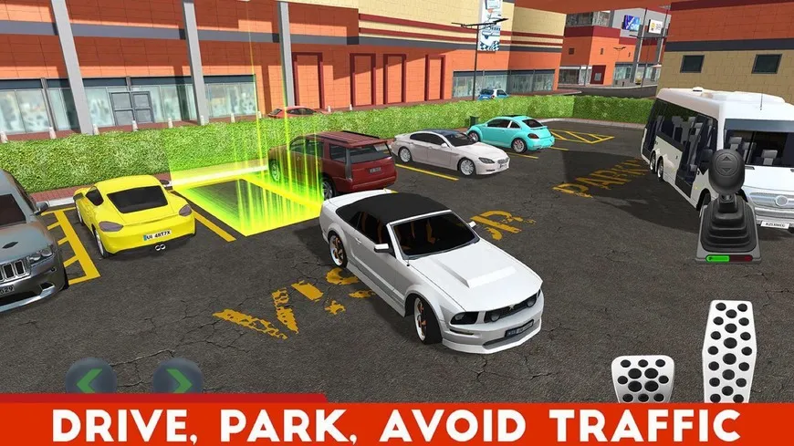 Shopping Mall Park Lot