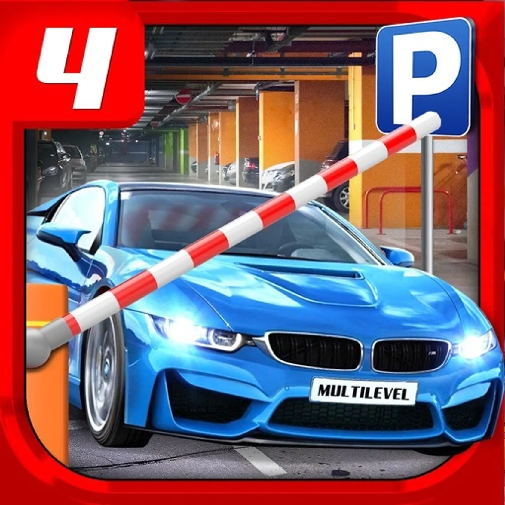 Multi Level 4 Car Parking Simulator