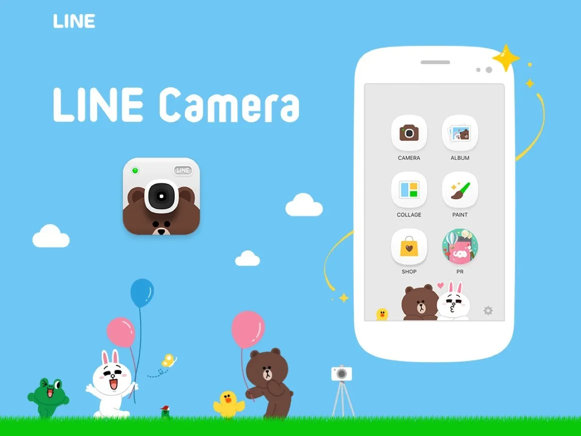LINE CAMERA app