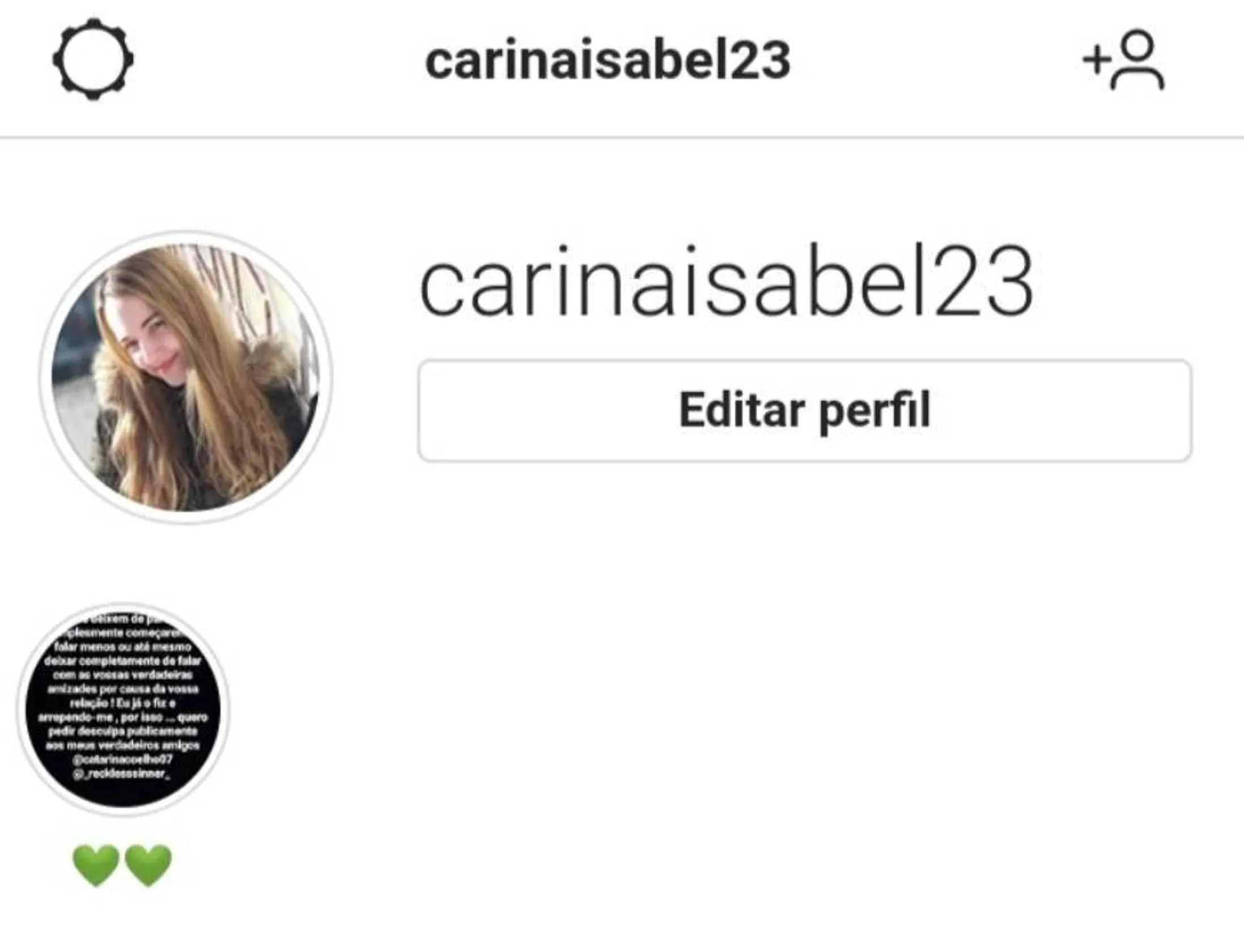 Sigam-me no Instagram -> carinaisabel23