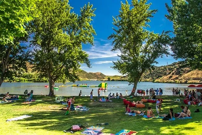 Praia Fluvial Foz Rio Sabor