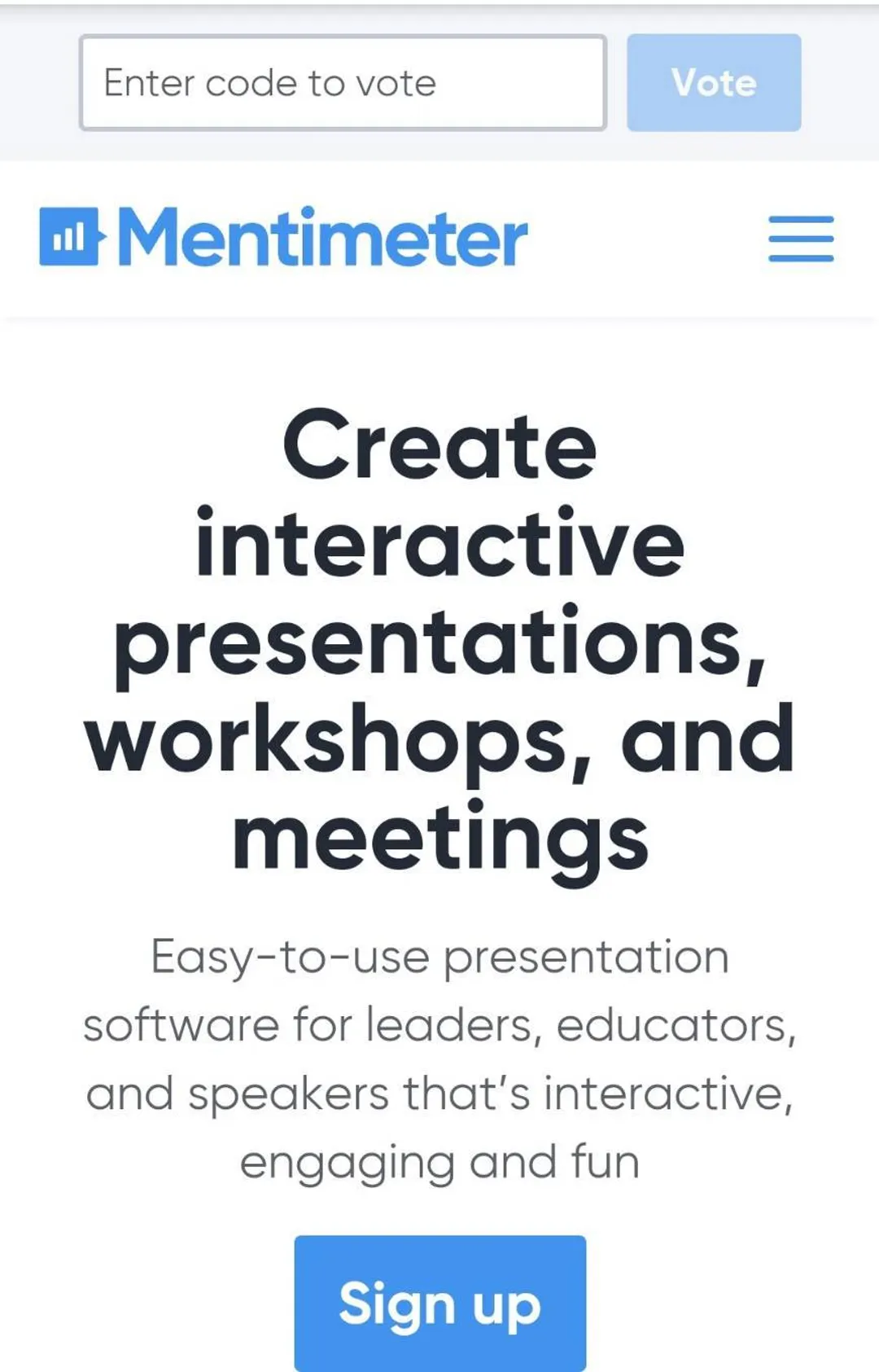 Mentimeter