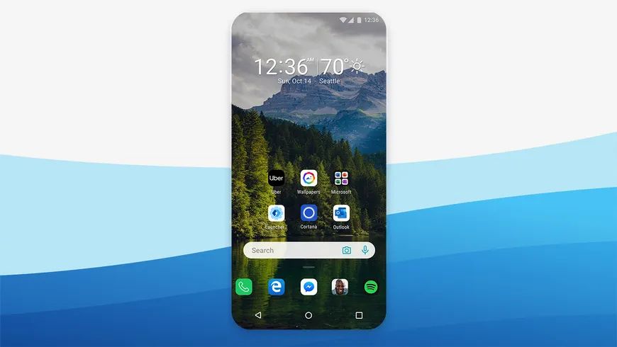 Microsoft launcher