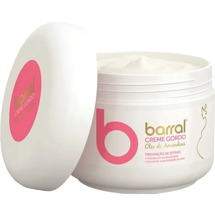 Creme barral óleo de amêndoas