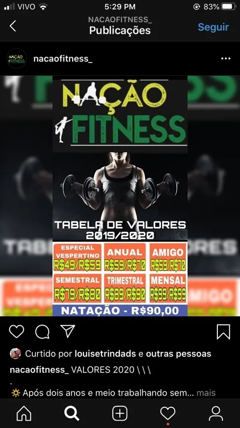 Academia Nação Fitness