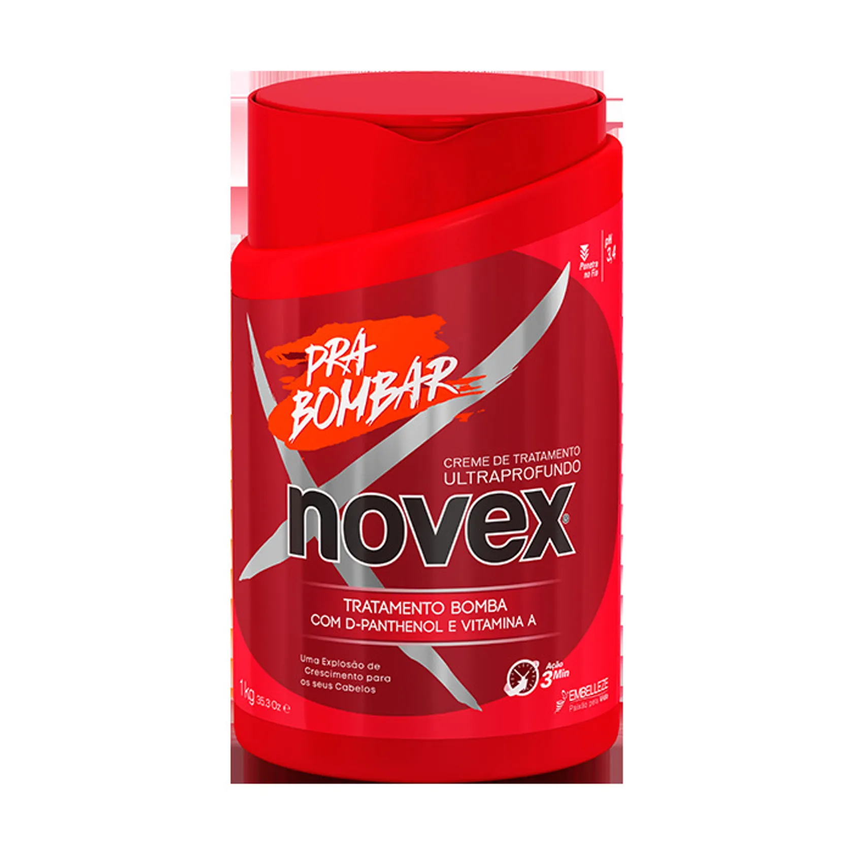 Máscara Novex Pra Bombar