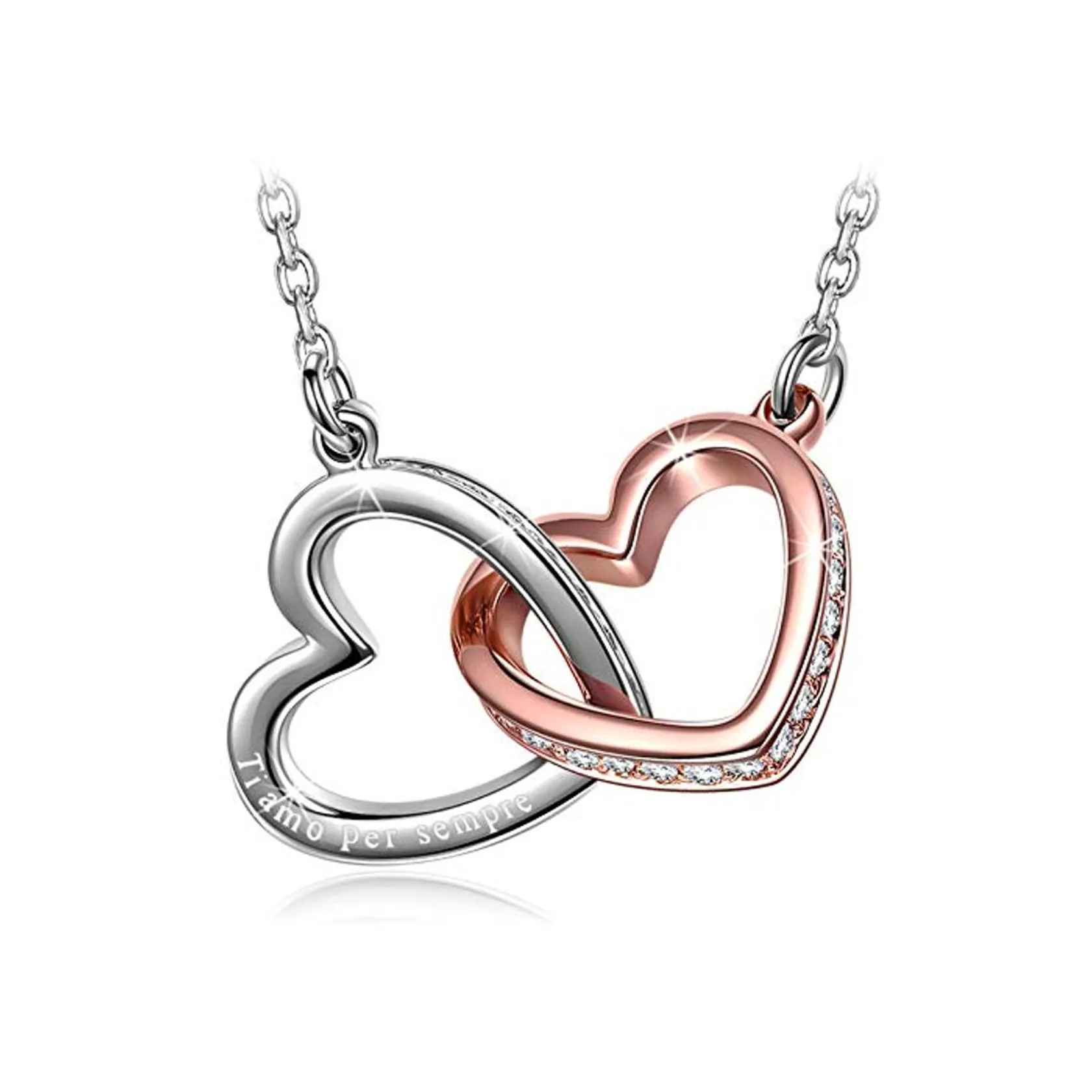 Kami Idea Regalos dia de la Madre Collares Mujer Joven Colgante Corazon