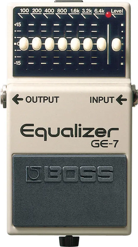 Boss guitar equalizer 7