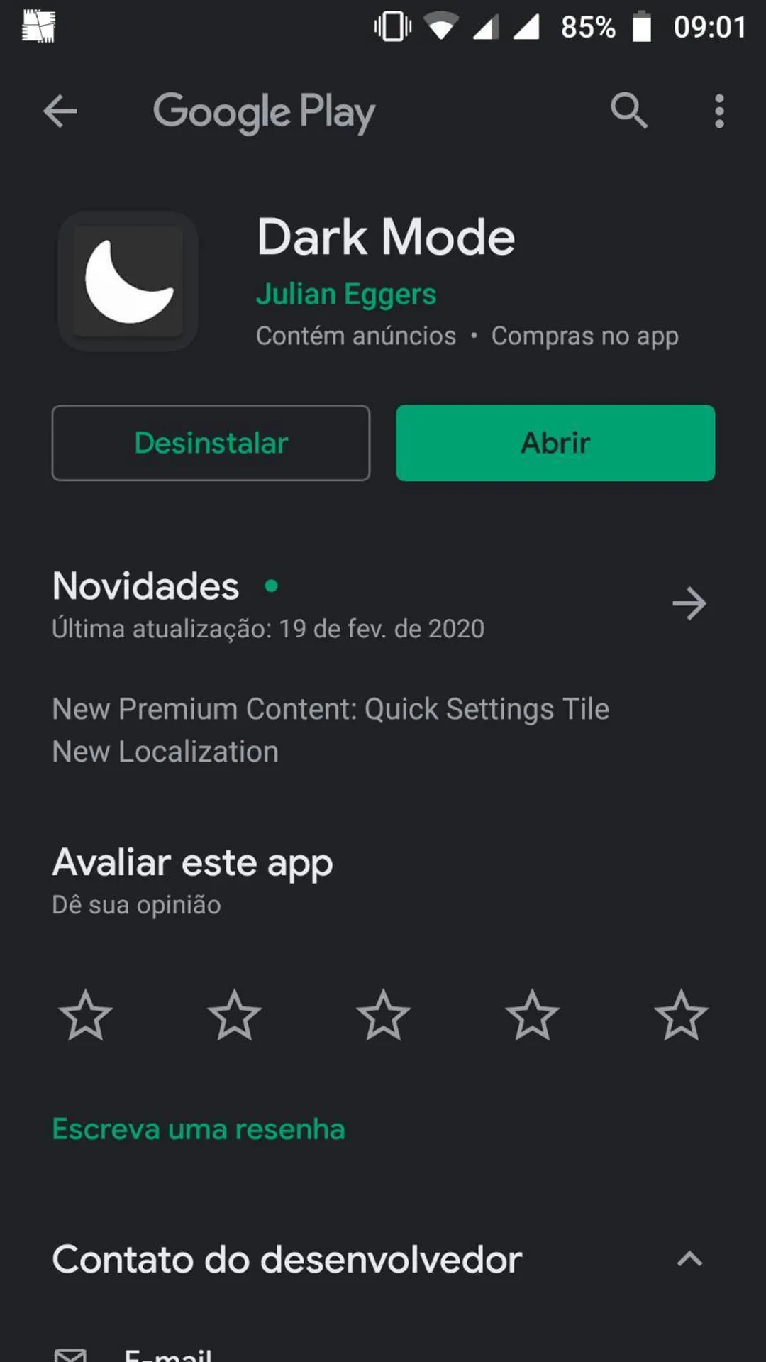 Modo Noturno