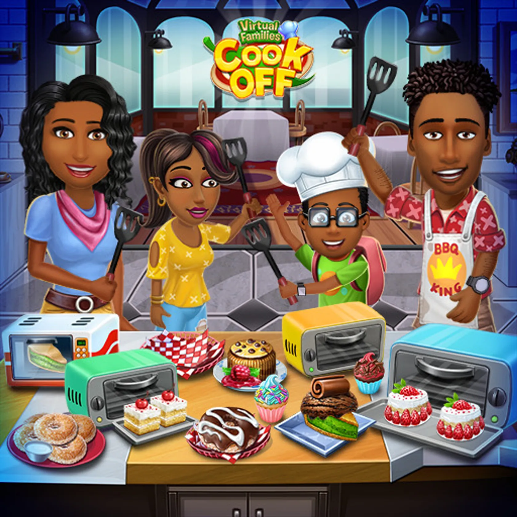 Virtual famlies - cook off