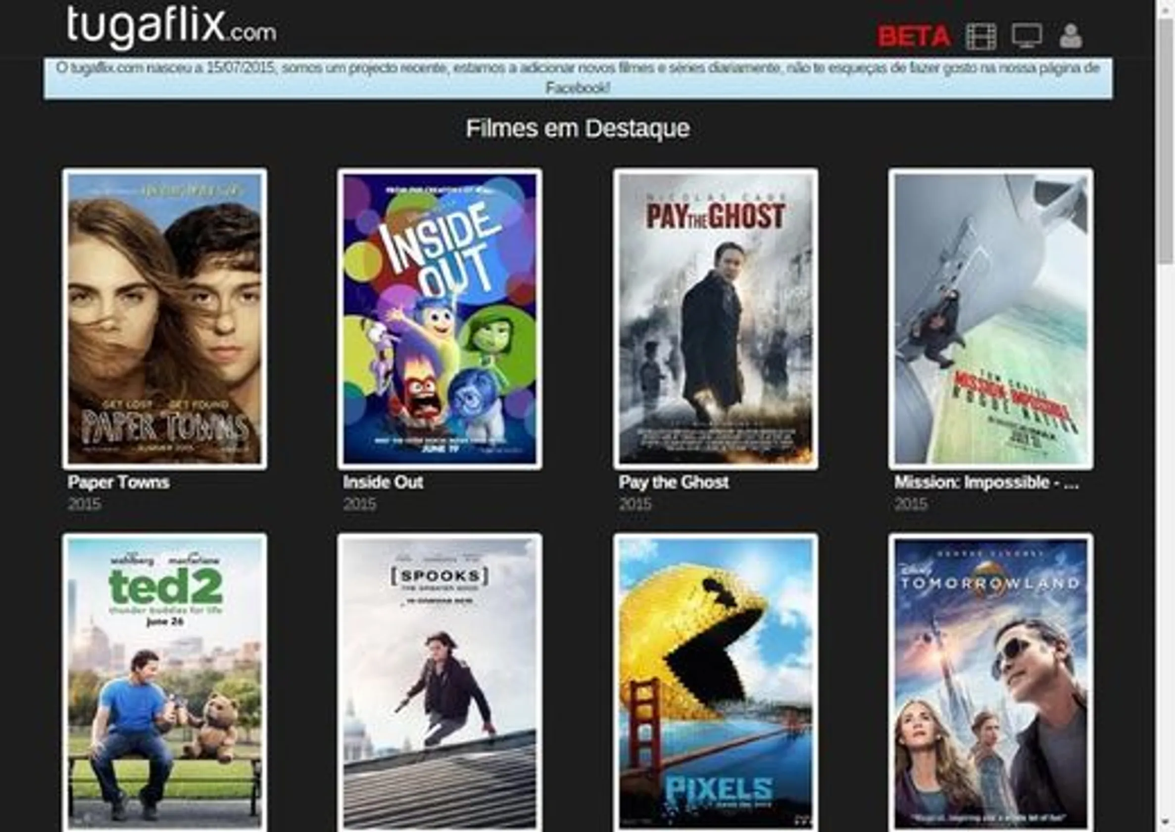 Filmes gratuitos