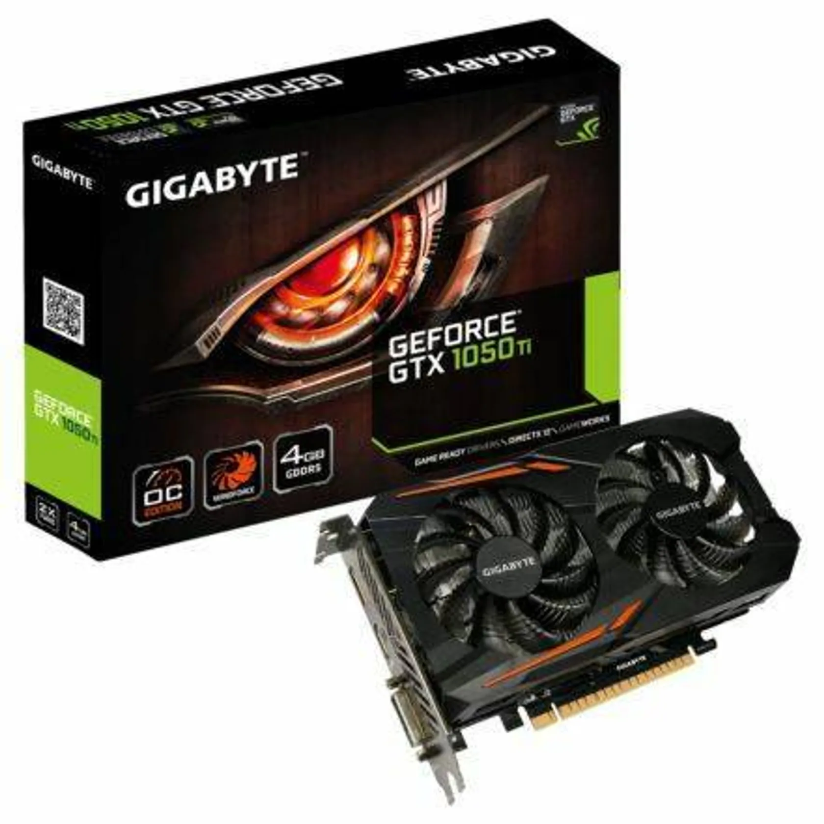 Gráfica Gigabyte GeForce GTX 1050 TI OC 4GB GD5