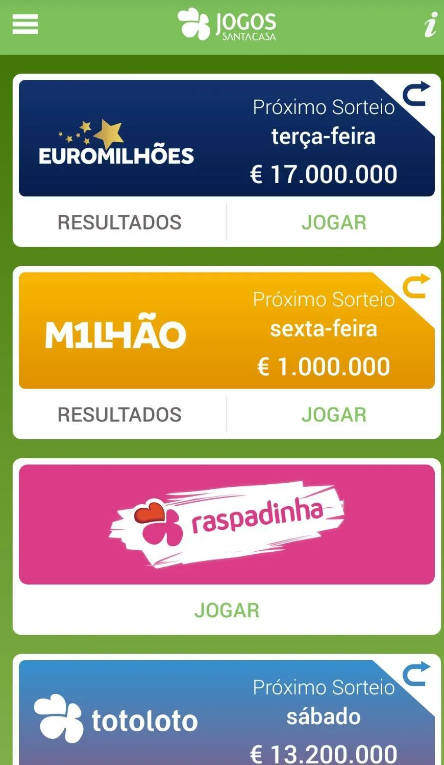 Jogos Santa Casa