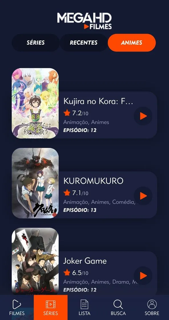 MegaHDFilmes - Filmes, Séries e Animes