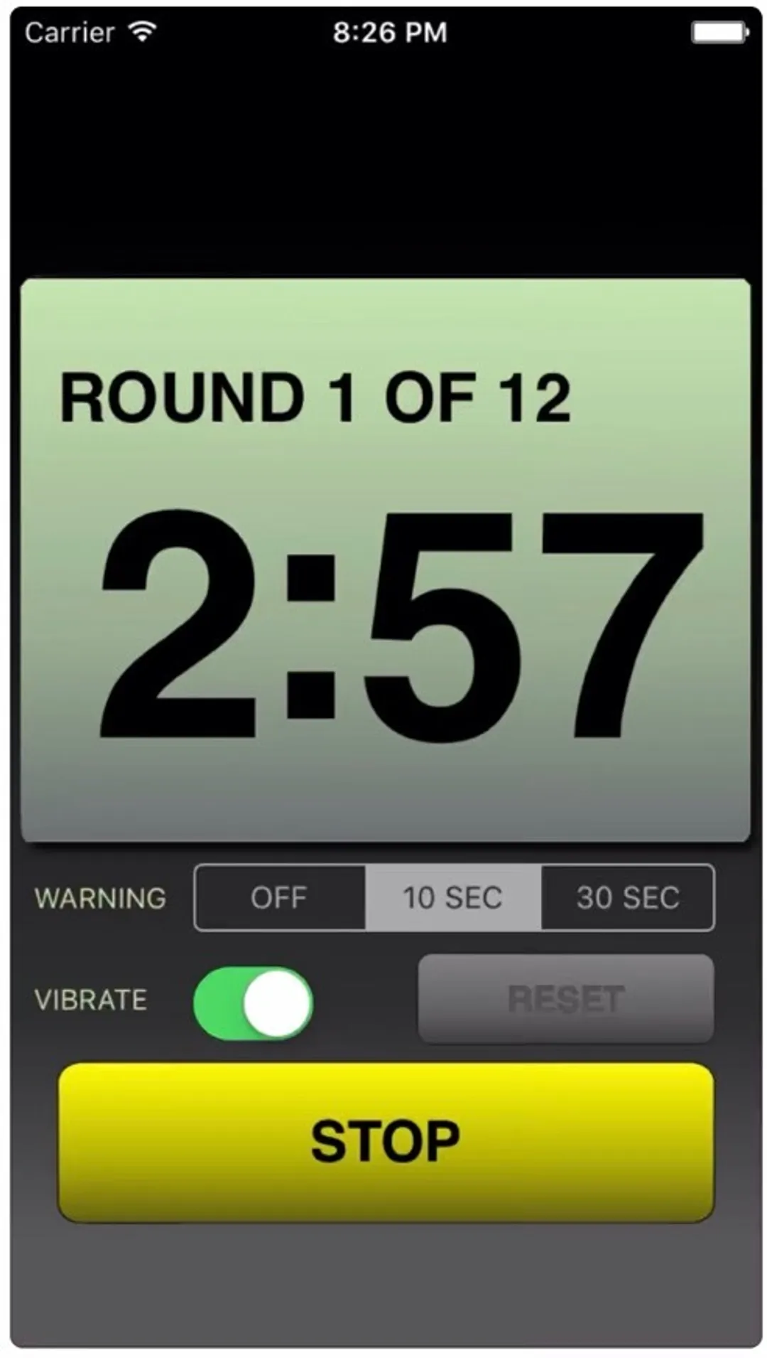 Boxing Round Timer