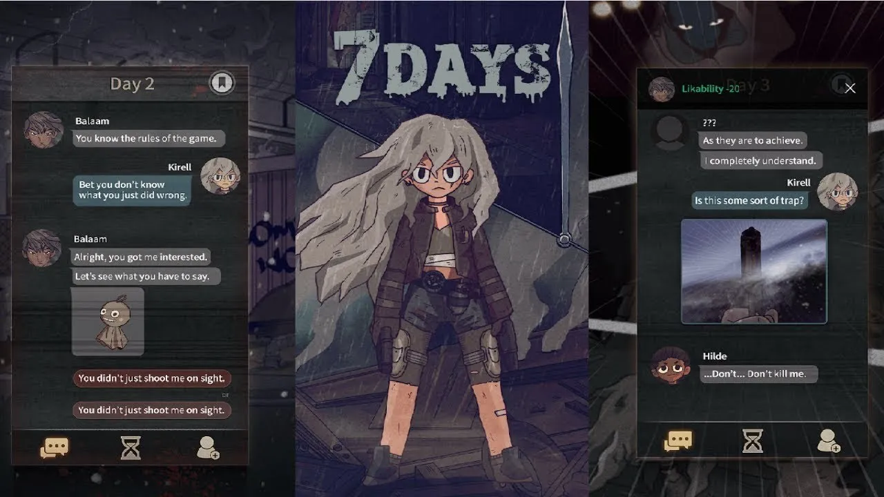 7Days! : Decide your story .Choice game