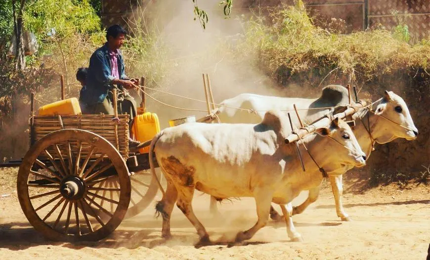 Myanmar villages