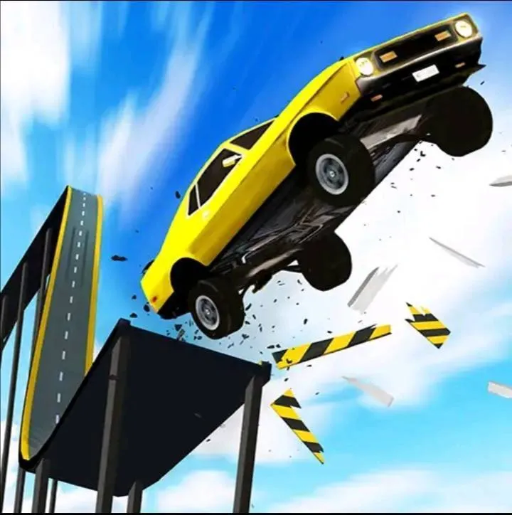 Ramp car jumping
