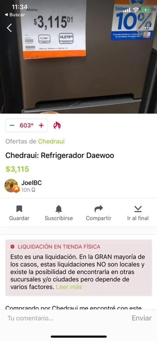 La mejor app para enterarte de las ofertas de todo tipo.