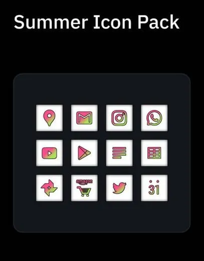 Summer Icon Pack