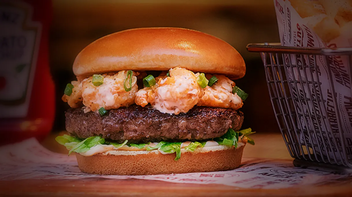 Camarão Burger