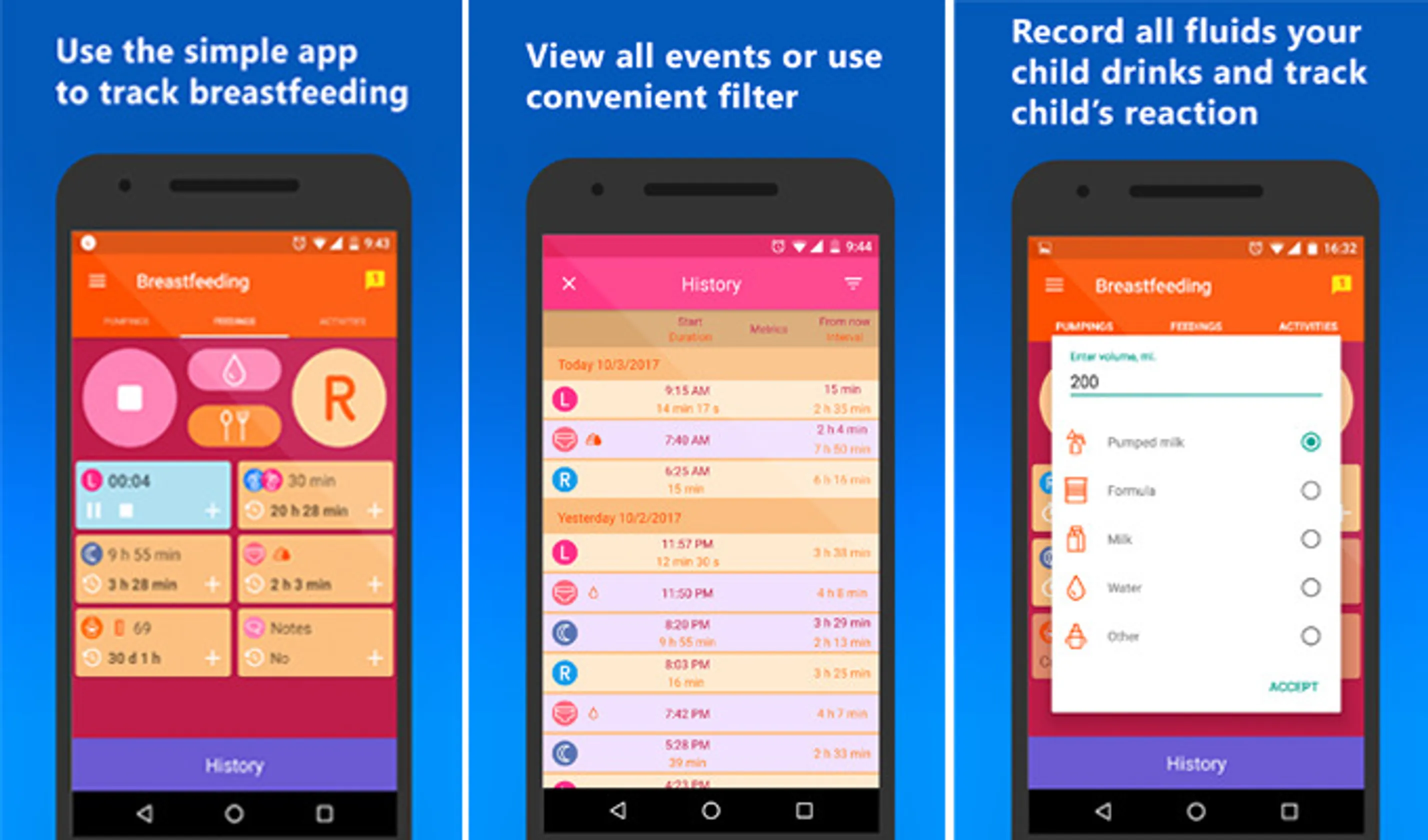 Breastfeeding App